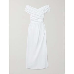 Altuzarra Off The Shoulder Tie Wrap A-Line Corfu Dress SZ FR 36 / US 4 $1495